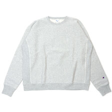 RHC Ron Herman &times; Champion Reverse Weave Crew Neck Sweat Shirt GRAY画像
