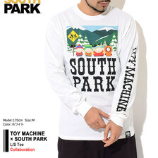 TOY MACHINE &times; SOUTH PARK L/S Tee STMFBLT1画像
