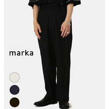 marka SIDE ADJUST TROUSERS - SILK LINEN TWILL - M22A-05PT01C画像