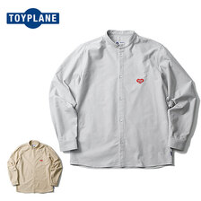 TOYPLANE HEART STAND COLLAR FLANNEL SHIRT TP21-FSH01画像