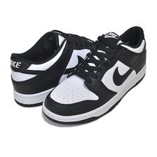 NIKE DUNK LOW (GS) white/black-white CW1590-100画像