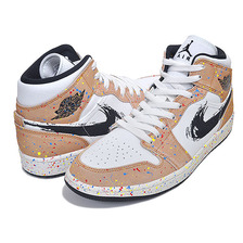 NIKE AIR JORDAN 1 MID SE CIDER sail/black-cider-chile red DA8005-100画像