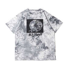 atmos pink &times; 楳図かずお 美少女 おろち TIE-DYE TEE GRAY 21AW-UZTP03画像