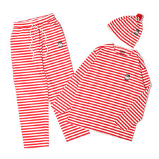 atmos pink &times; 楳図かずお ボーダーPAJAMAS 3P SET 21AW-UZRW01画像