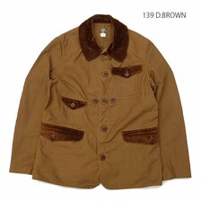 SUGAR CANE FICTION ROMANCE 13oz. CANVAS HUNTING JACKET SC14998画像