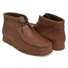 Clarks WALLABEE BOOT GTX DARK TAN LEATHER 26162518画像