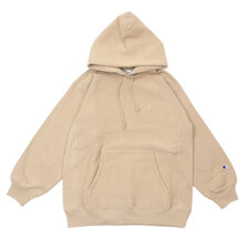 RHC Ron Herman &times; Champion Reverse Weave Hooded Sweat Shirt BEIGE画像