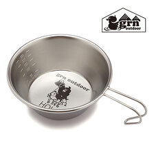 grn outdoor SomAsiera cup logo 330ml GO0439画像