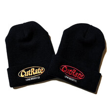 CUTRATE CUTRATE LOGO EMBROIDERY KNIT CAP CR-21AW012画像