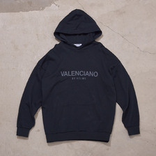 VALENCIANO OVERSIZED LOGO HOODIE KV710画像