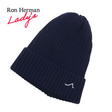 Ron Herman Organic Cotton Knit Cap NAVY画像