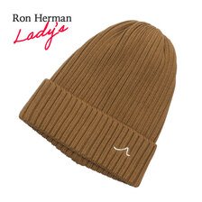 Ron Herman Organic Cotton Knit Cap BROWN画像