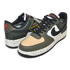 NIKE AIR FORCE 1 GORE-TEX medium olive/black DM6435-222画像