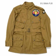 Buzz Rickson's COAT, PARACHUTE JUMPER 506th PARACHUTE INFANTRY REGIMENT BR14843画像