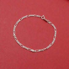 取り扱い/価格比較:RHC Ron Herman × I'M OK Silver Figaro Bracelet(S