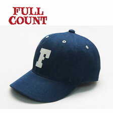 FULLCOUNT 6Panel Denim Baseball Cap 'F' Patch 6013画像