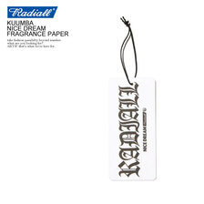 RADIALL &times; Kuumba NICE DREAM FRAGRANCE PAPER RAD-KMB012画像