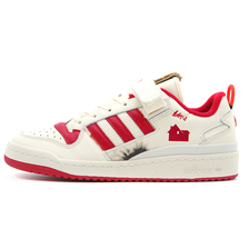 adidas FORUM LOW "HOME ALONE" CREAM WHITE/COLLEGE RED/OFF WHITE GZ4378画像