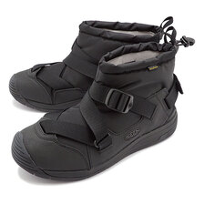 KEEN HOODZERRA WP Black/Black 1025476画像