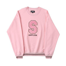 SUPPLIER COLLEGE LOGO CREW SWEAT画像