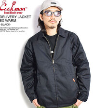 COOKMAN DELIVERY JACKET EX WARM -BLACK- 231-13408画像