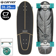 Carver Knox Quill 31.25in &times; 9.875in C7 Surfskate Complete C1013011067画像
