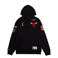 Mitchell & Ness CHAMP CITY HOODY BLACK CHICAGO BULLS FPHD3236CBUB画像