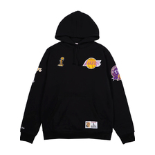 Mitchell & Ness CHAMP CITY HOODY BLACK LOS ANGELES LAKERS FPHD3236LALB画像