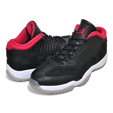 NIKE AIR JORDAN 11 RETRO LOW IE black/true red-multi-color 919712-023画像