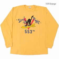 Buzz Rickson's L/S T-SHIRT "553th BOMB. SQ." BR68903画像