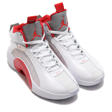 JORDAN BRAND AIR JORDAN XXXV PF WHITE/FIRE RED-METALLIC SILVER CQ4228-100画像