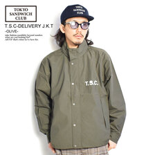 TOKYO SANDWICH CLUB T.S.C-DELIVERY J.K.T -OLIVE-画像