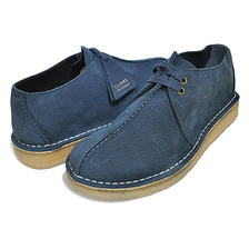 Clarks DESERT TREK BLUE NUBUCK 26160225画像