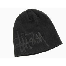 STUSSY Debossed Stock Logo Beanie 1321076画像