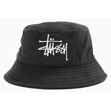 STUSSY Fuzzy Wool Basic Bucket Hat 1321068画像