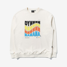 FILA &times; BTS WAVE LOGO CREW BEIGE BM1155-03画像