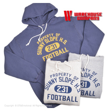 WAREHOUSE Lot 450 2本針フード SUNNY SLOPE画像