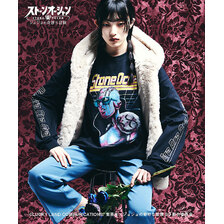 glamb &times; ジョジョの奇妙な冒険 ストーンオーシャン Jolyne's Stand T GB0122-LL02画像
