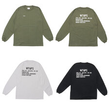 WTAPS 21AW FABRICATION LS TEE 212PCDT-LT04S画像