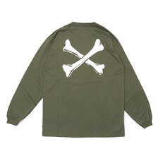 WTAPS 21AW CROSSBONES LS TEE OD 212PCDT-LT02S画像