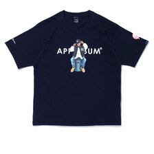 APPLEBUM &times; MLB NY Yankees Boy Tee NAVY画像