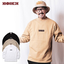 ANIMALIA MOCK-NECK Heavy Oz. L/S - Leather Patch AN22SP-CS03画像