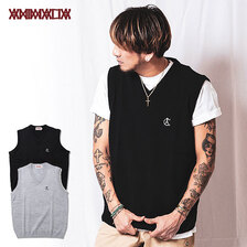ANIMALIA KNIT VEST - A.C. Brand AN22SP-KN02画像