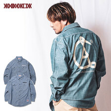 ANIMALIA CHAMBRAY SHIRTS - A.C. Brand AN22SP-SH01画像