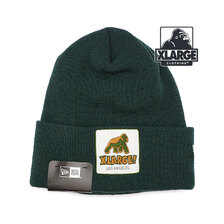 X-LARGE WALKING APE CUFF BEANIE GREEN 101221051012画像