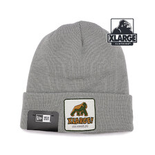 X-LARGE WALKING APE CUFF BEANIE GREY 101221051012画像