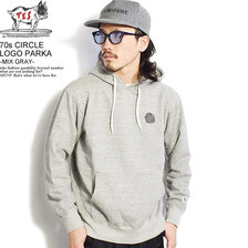The Endless Summer TES 70s CIRCLE LOGO PARKA -MIX GRAY- メ FH-2374324画像