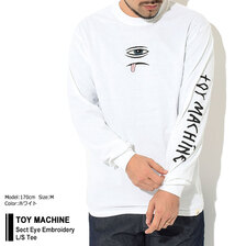 TOY MACHINE Sect Eye Embroidery L/S Tee TMPCLT2画像