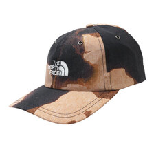 Supreme &times; THE NORTH FACE 21FW Bleached Denim Print 6-Panel BLACK画像
