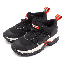 HUNTER RECYCLED POLYESTER SNOW SHOE Black WFF1014WWU-BLK画像